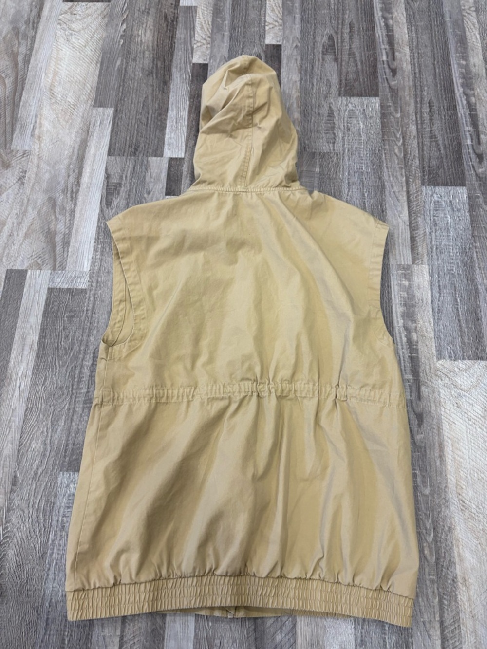 Offline by Aerie Women's Utility Hooded Vest — Beige Size Small - Picture 3 of 4